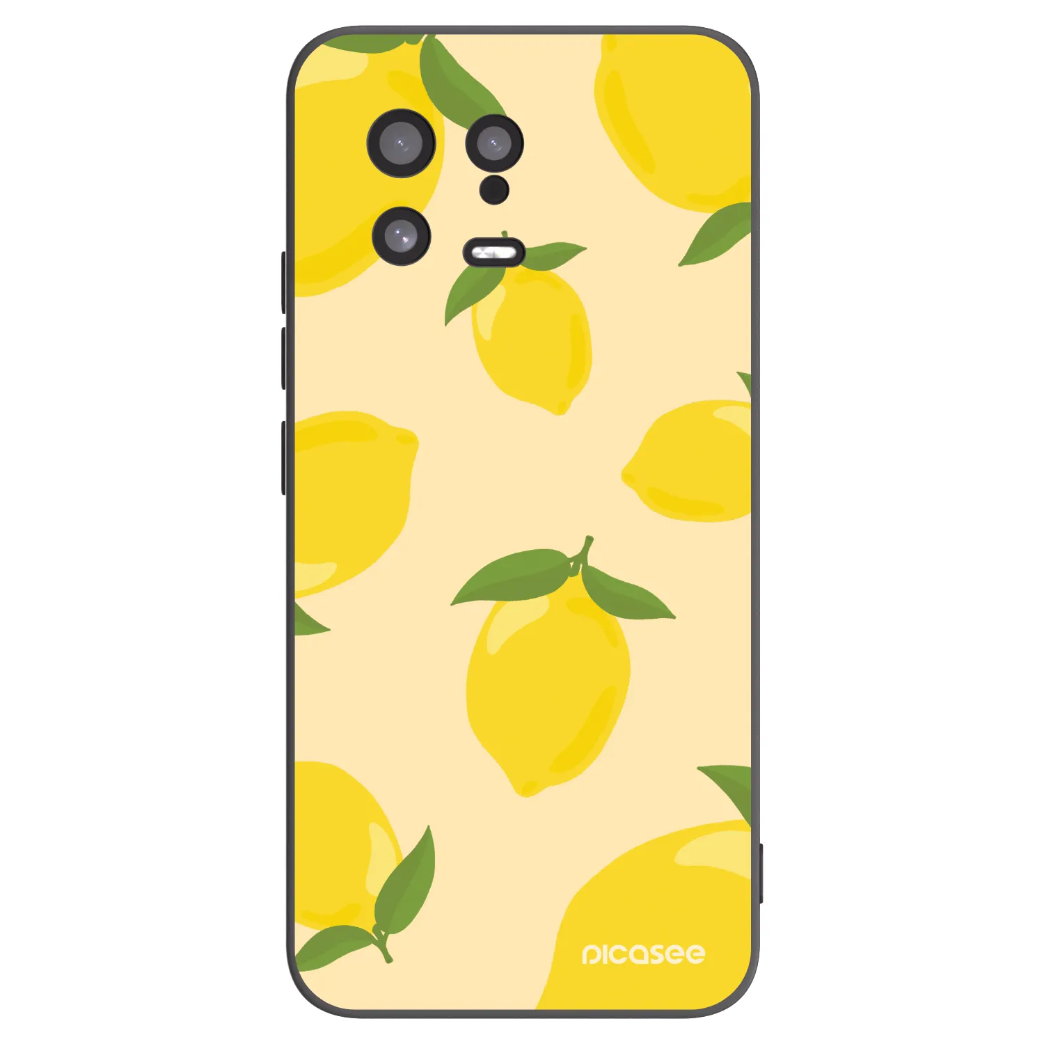 Picasee crna silikonska maskica za Xiaomi 13 - Limoncella