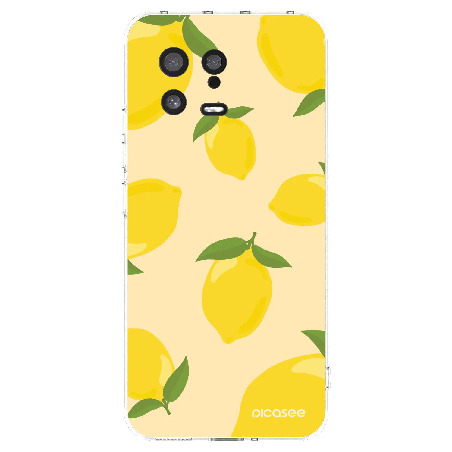 Picasee silikonska prozirna maskica za Xiaomi 13 - Limoncella