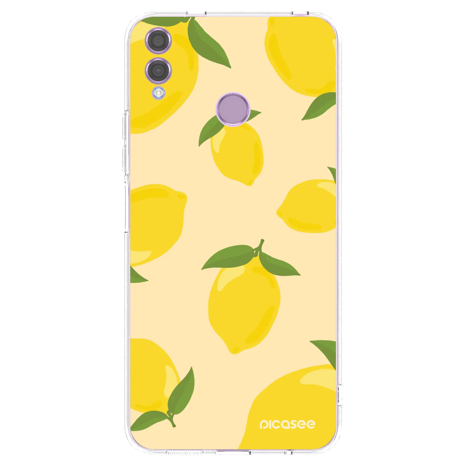 Picasee silikonska prozirna maskica za Honor 8X - Limoncella