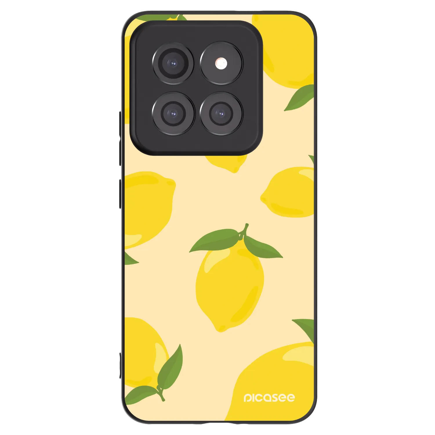 Picasee crna silikonska maskica za Xiaomi 14 Pro - Limoncella