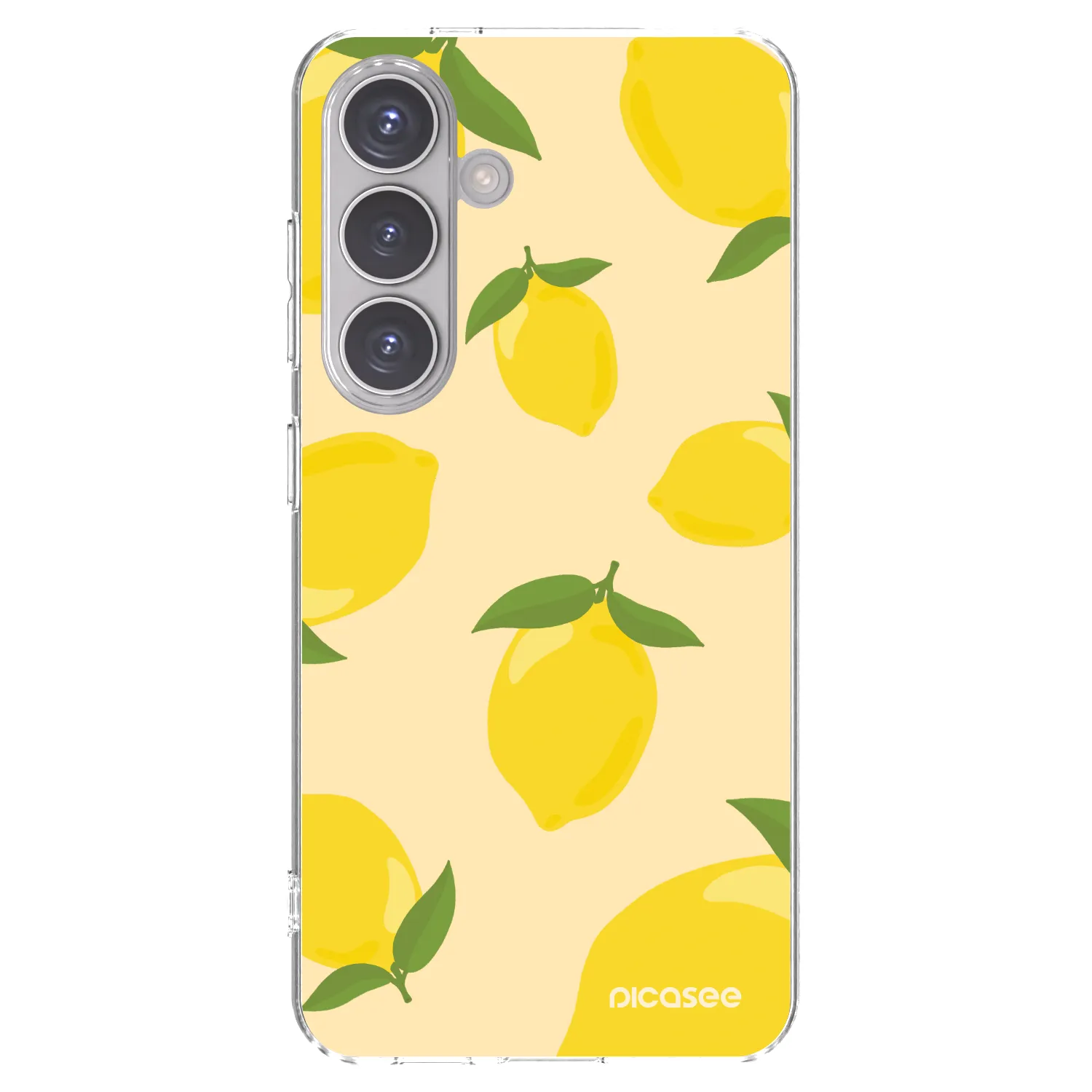 Picasee silikonska prozirna maskica za Samsung Galaxy S24 S921B 5G - Limoncella