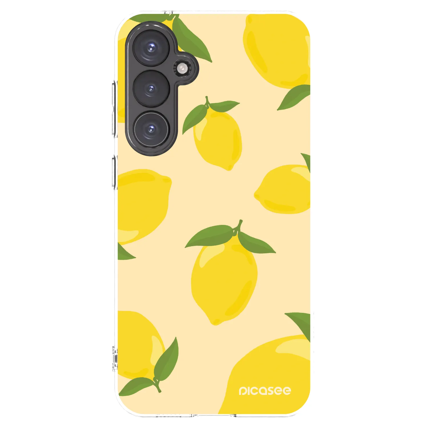 Picasee silikonska prozirna maskica za Samsung Galaxy S23 FE S711B - Limoncella