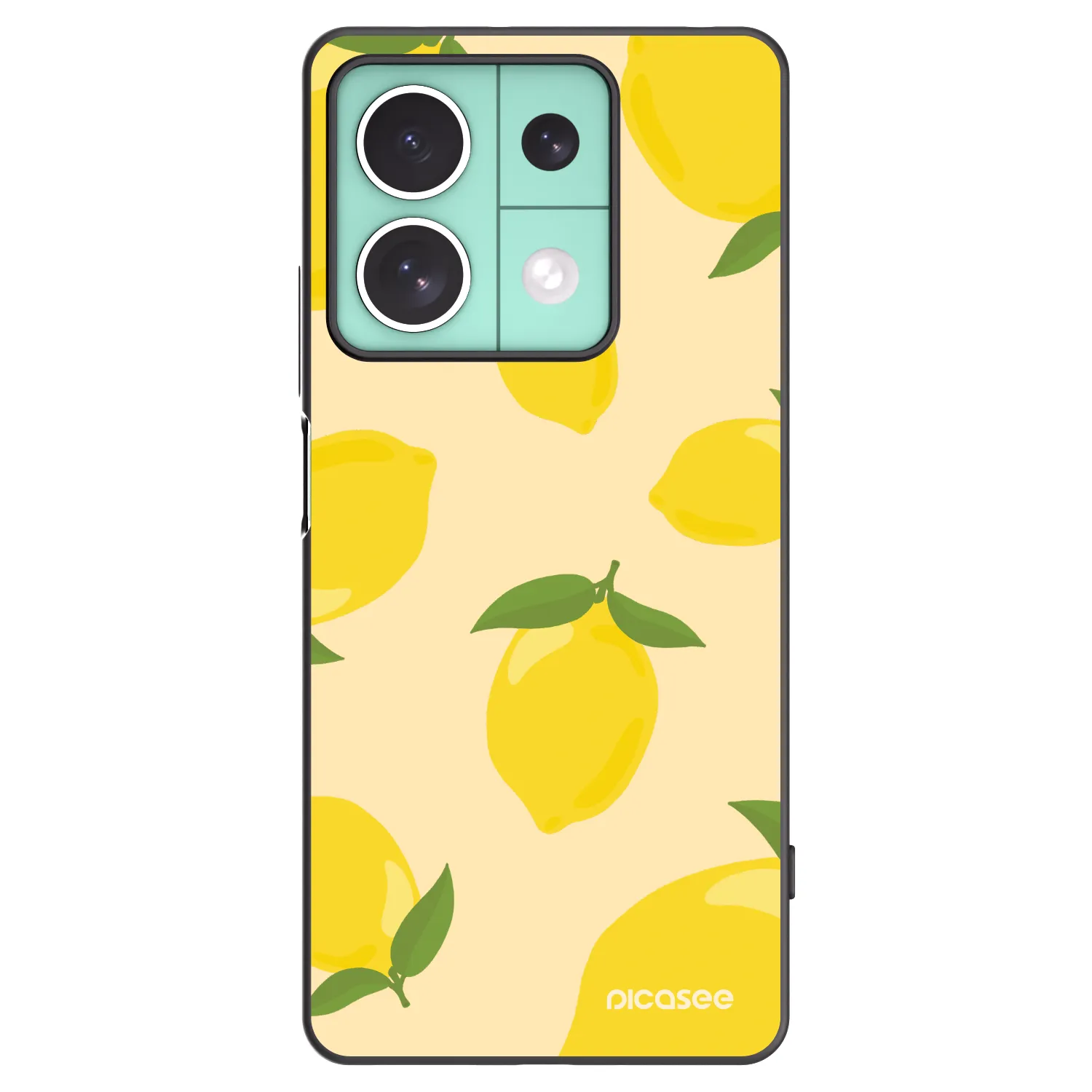 Picasee crna silikonska maskica za Xiaomi Redmi Note 13 5G - Limoncella