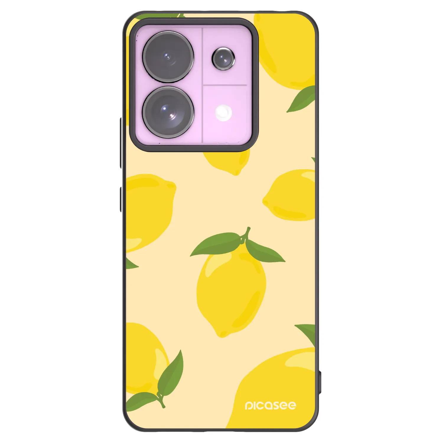 Picasee crna silikonska maskica za Xiaomi Redmi Note 13 Pro 5G - Limoncella