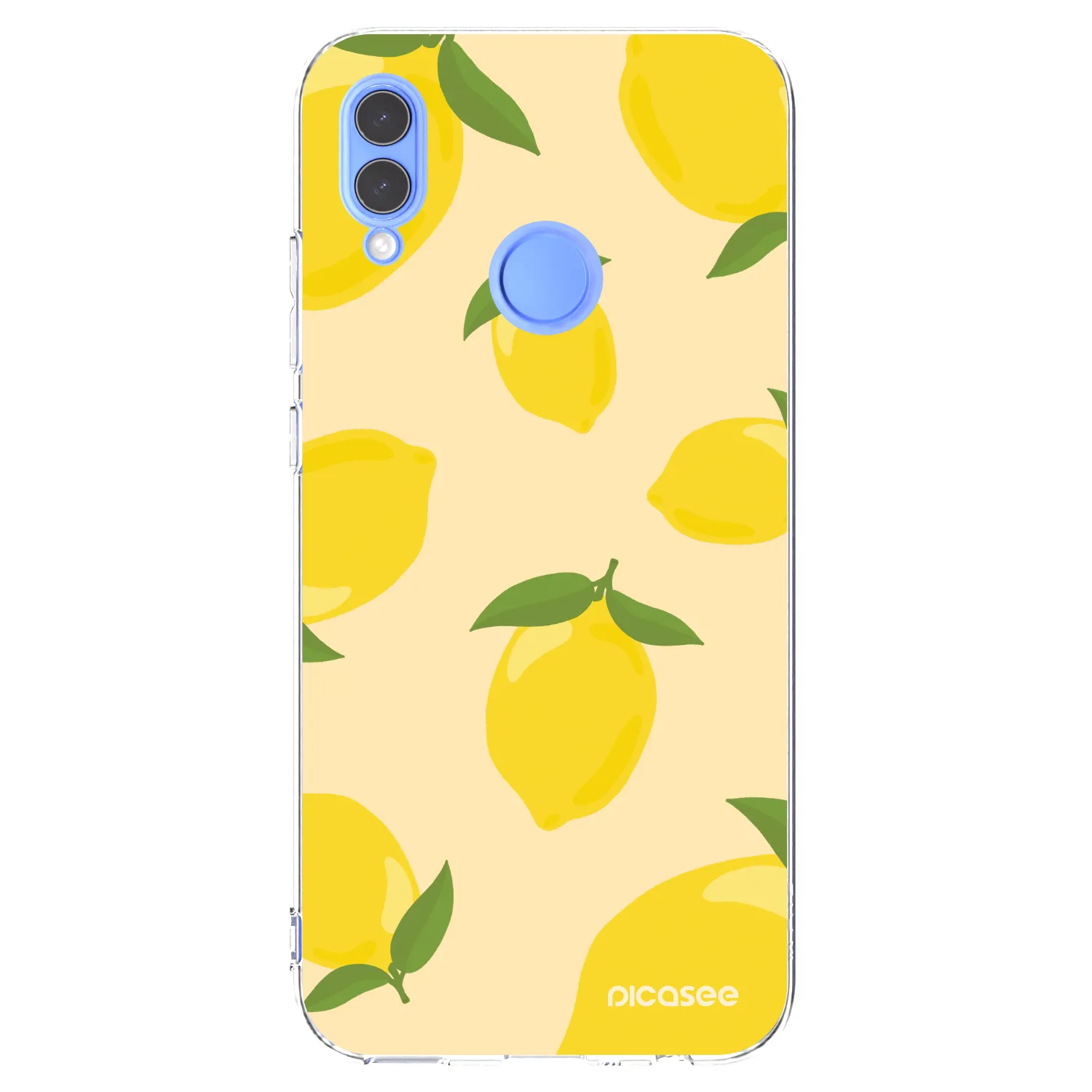 Picasee silikonska prozirna maskica za Huawei P Smart 2019 - Limoncella