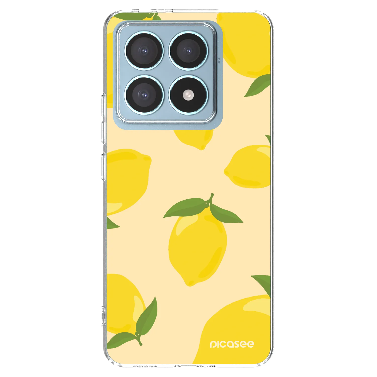 Picasee silikonska prozirna maskica za Xiaomi 14T Pro - Limoncella