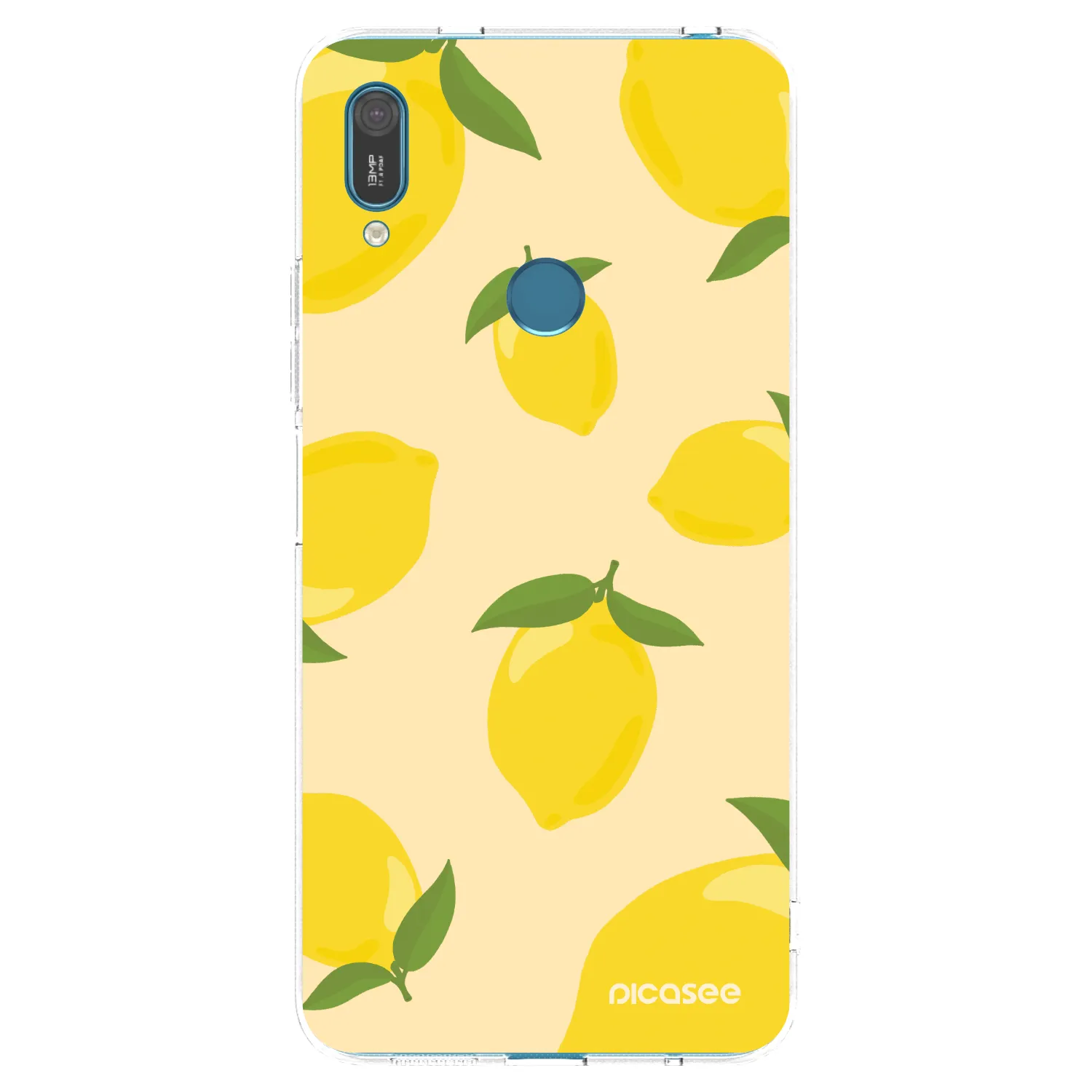 Picasee silikonska prozirna maskica za Huawei Y7 2019 - Limoncella