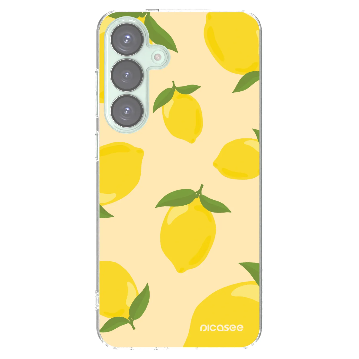 Picasee silikonska prozirna maskica za Samsung Galaxy S25+ 5G - Limoncella