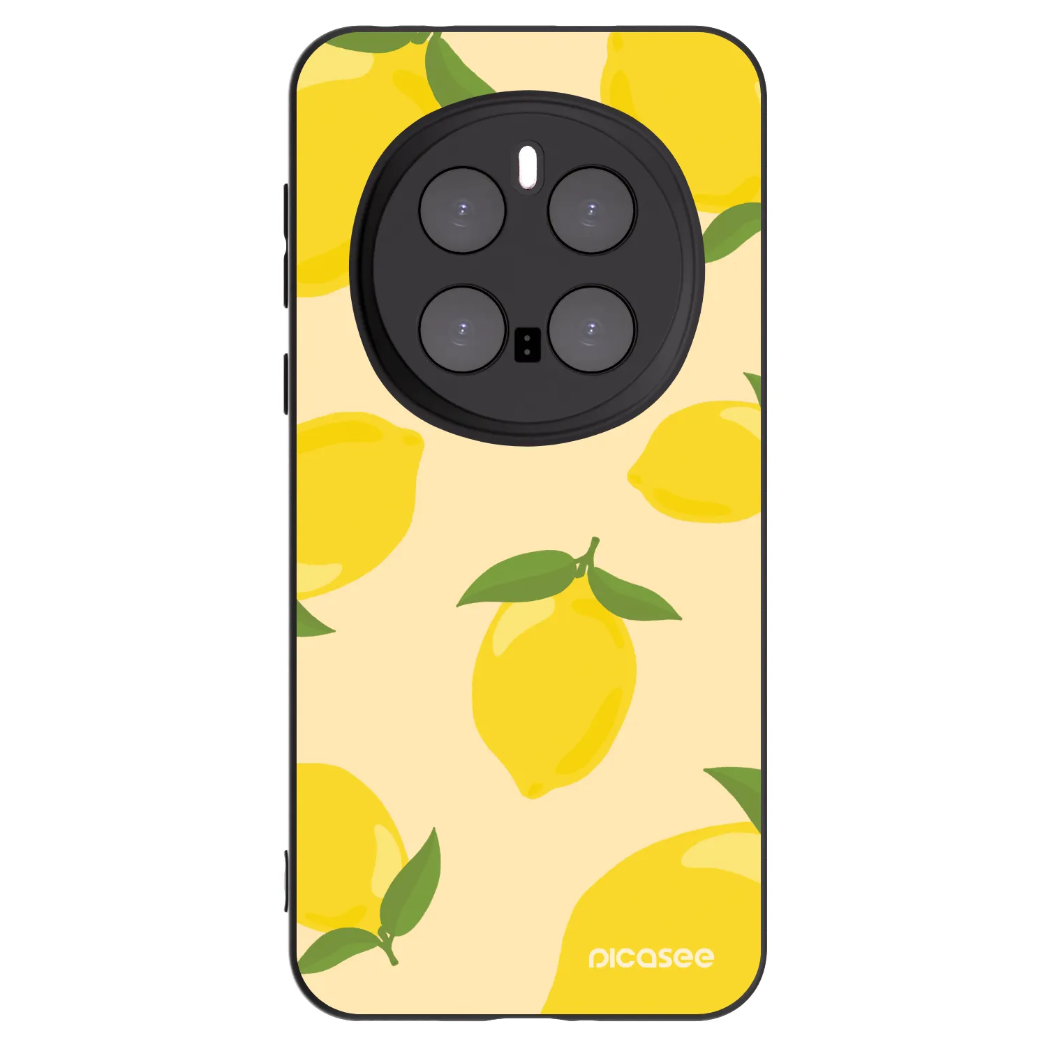 Picasee crna silikonska maskica za Honor Magic7 Pro 5G - Limoncella