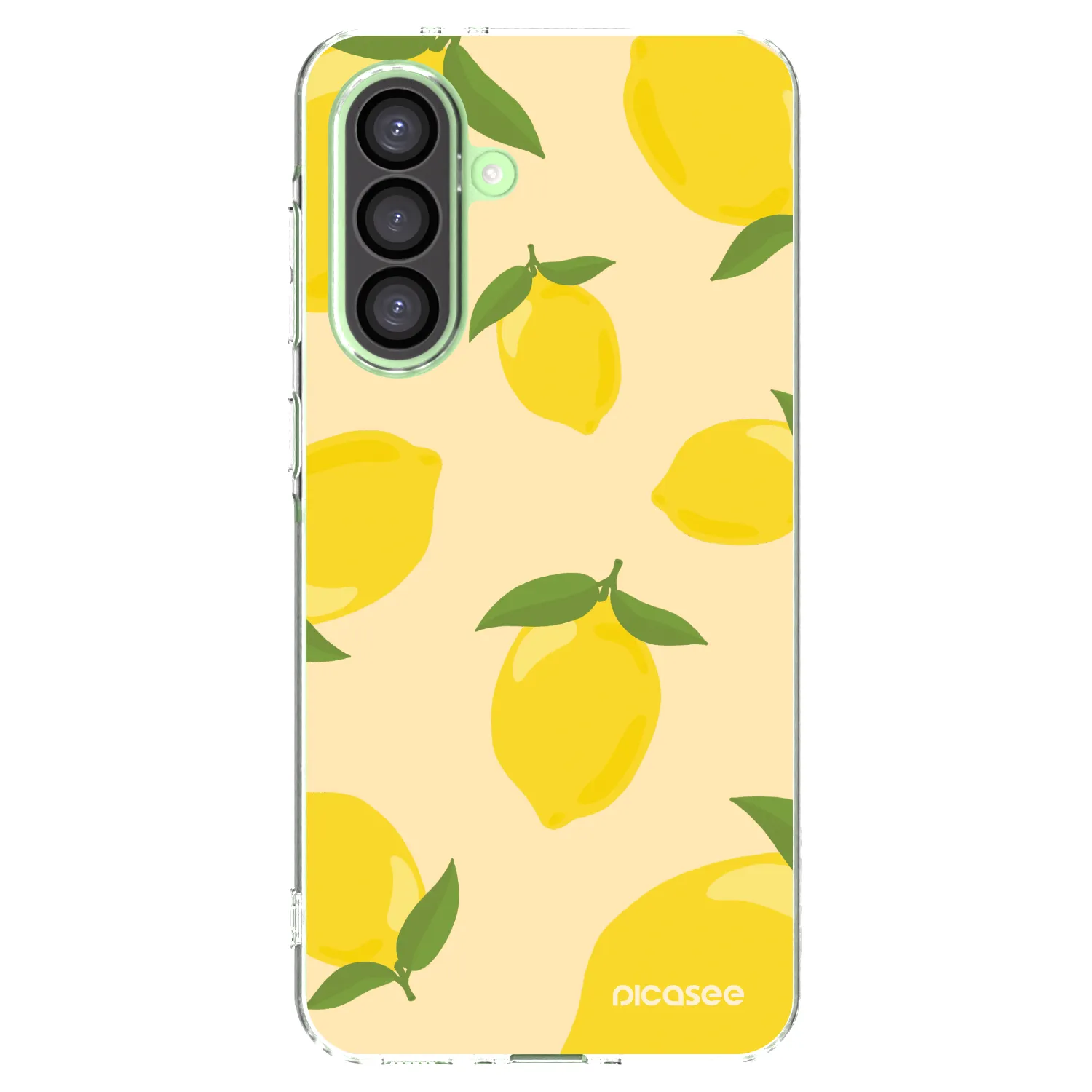 Picasee silikonska prozirna maskica za Samsung Galaxy A26 5G A266B - Limoncella