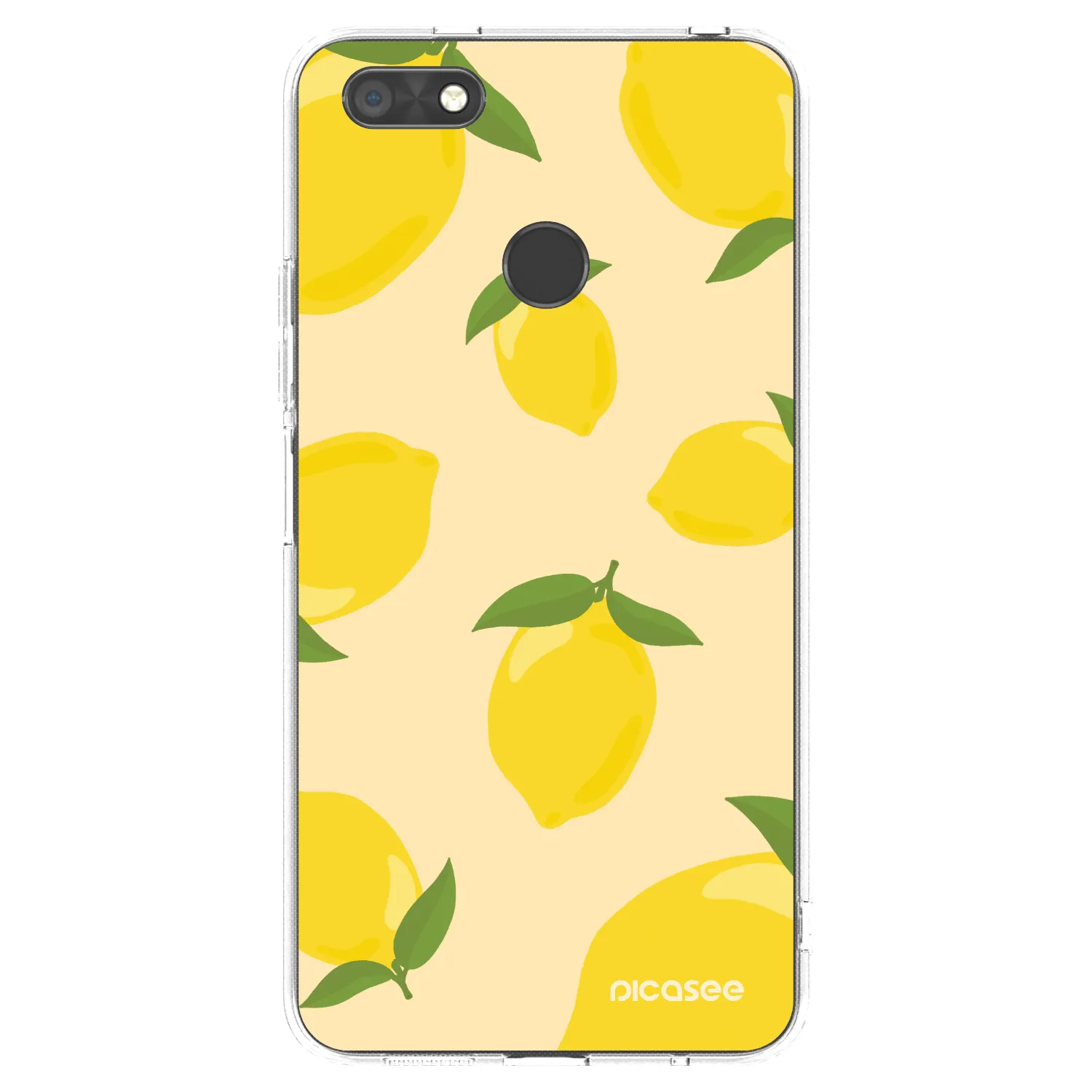 Picasee silikonska prozirna maskica za Huawei P9 Lite Mini - Limoncella