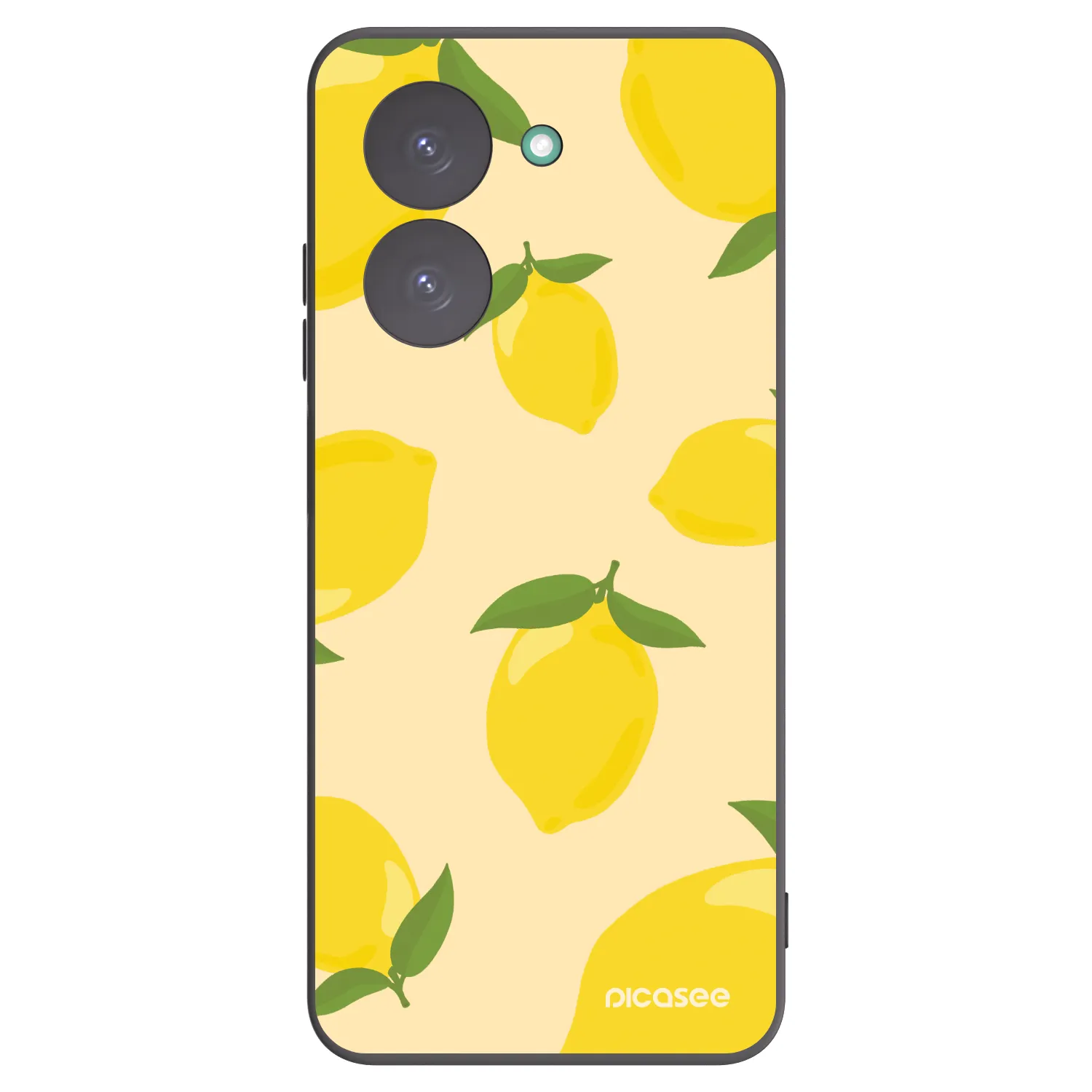 Picasee crna silikonska maskica za Xiaomi Redmi A5 - Limoncella