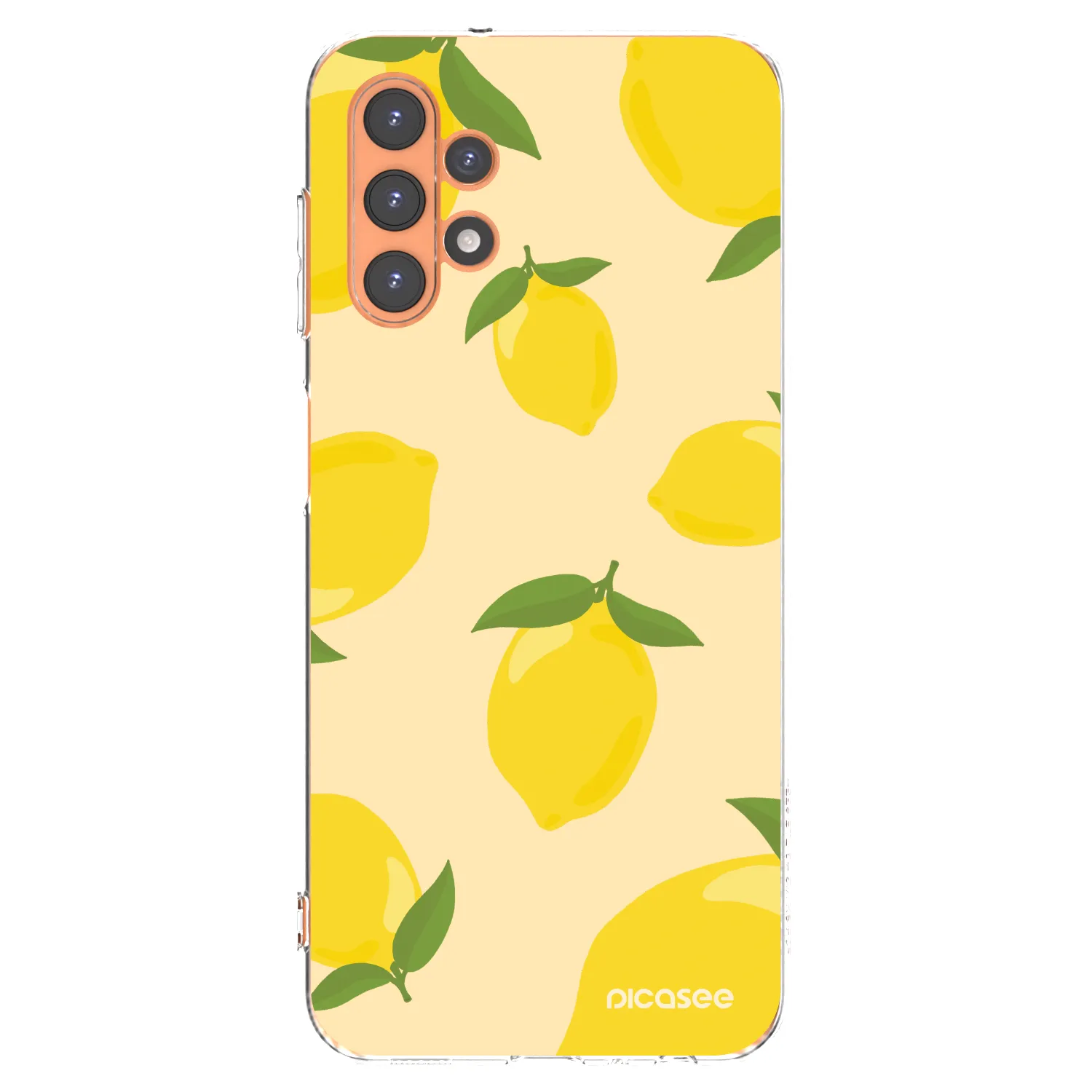 Picasee silikonska prozirna maskica za Samsung Galaxy A13 5G - Limoncella
