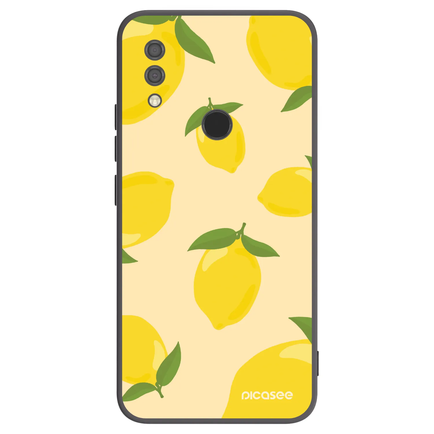 Picasee crna silikonska maskica za Xiaomi Redmi 7 - Limoncella