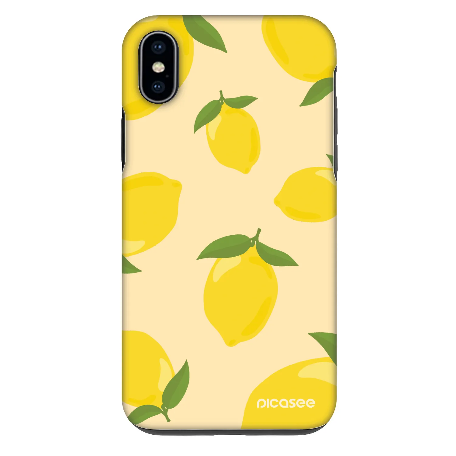 Picasee Fashion Case za Apple iPhone XS Max - Limoncella