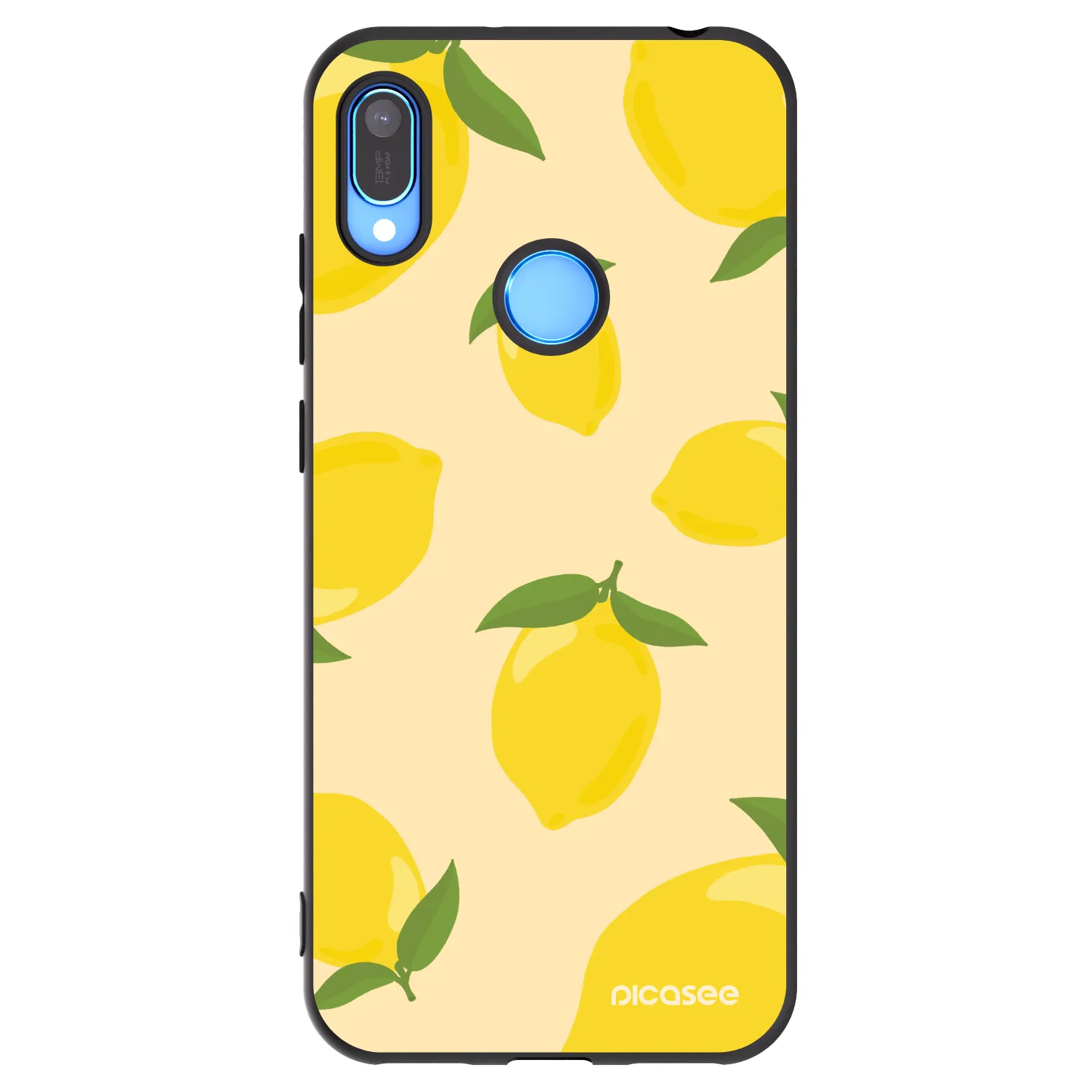 Picasee crna silikonska maskica za Huawei Y6 2019 - Limoncella