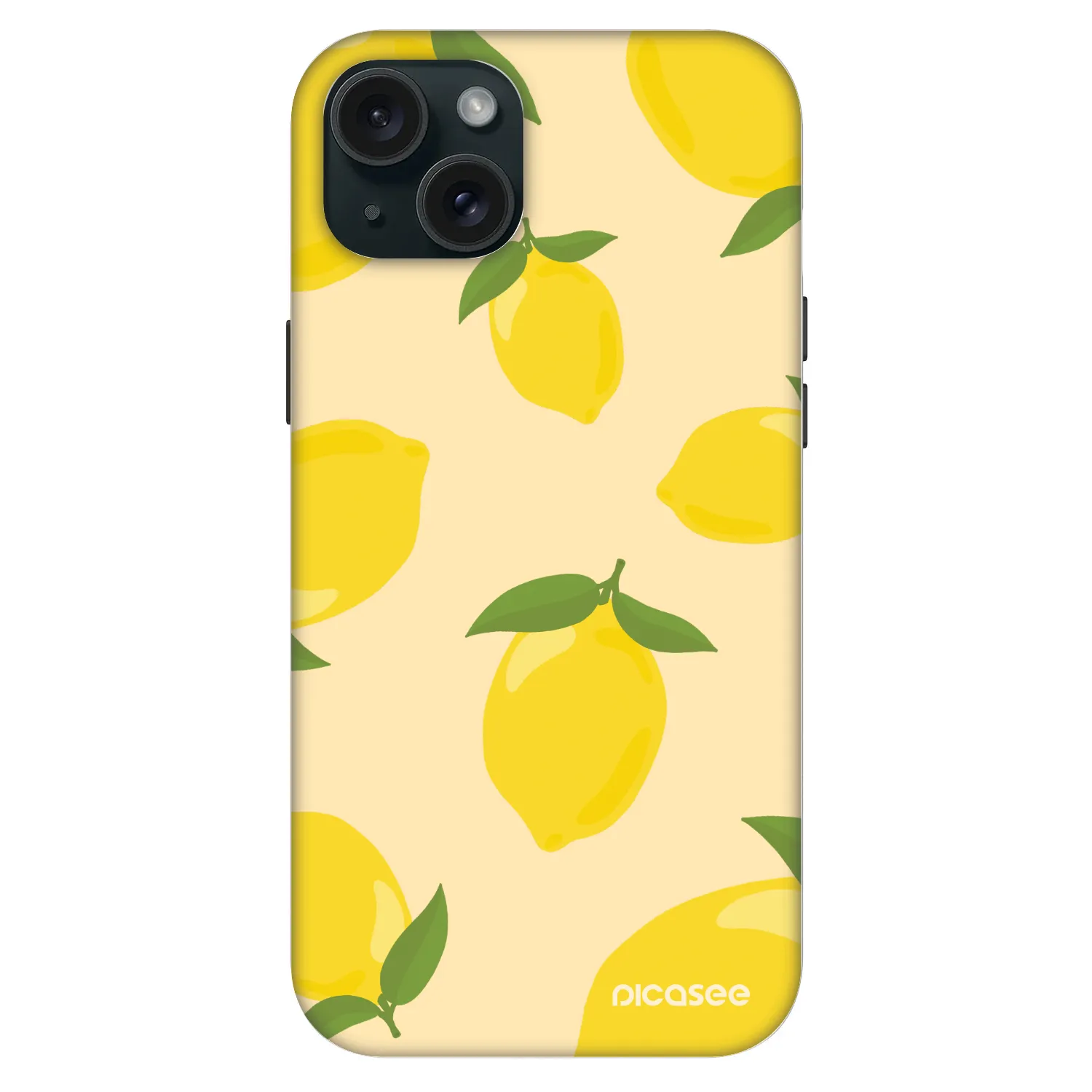 Picasee Fashion Case MagSafe za Apple iPhone 15 Plus - Limoncella