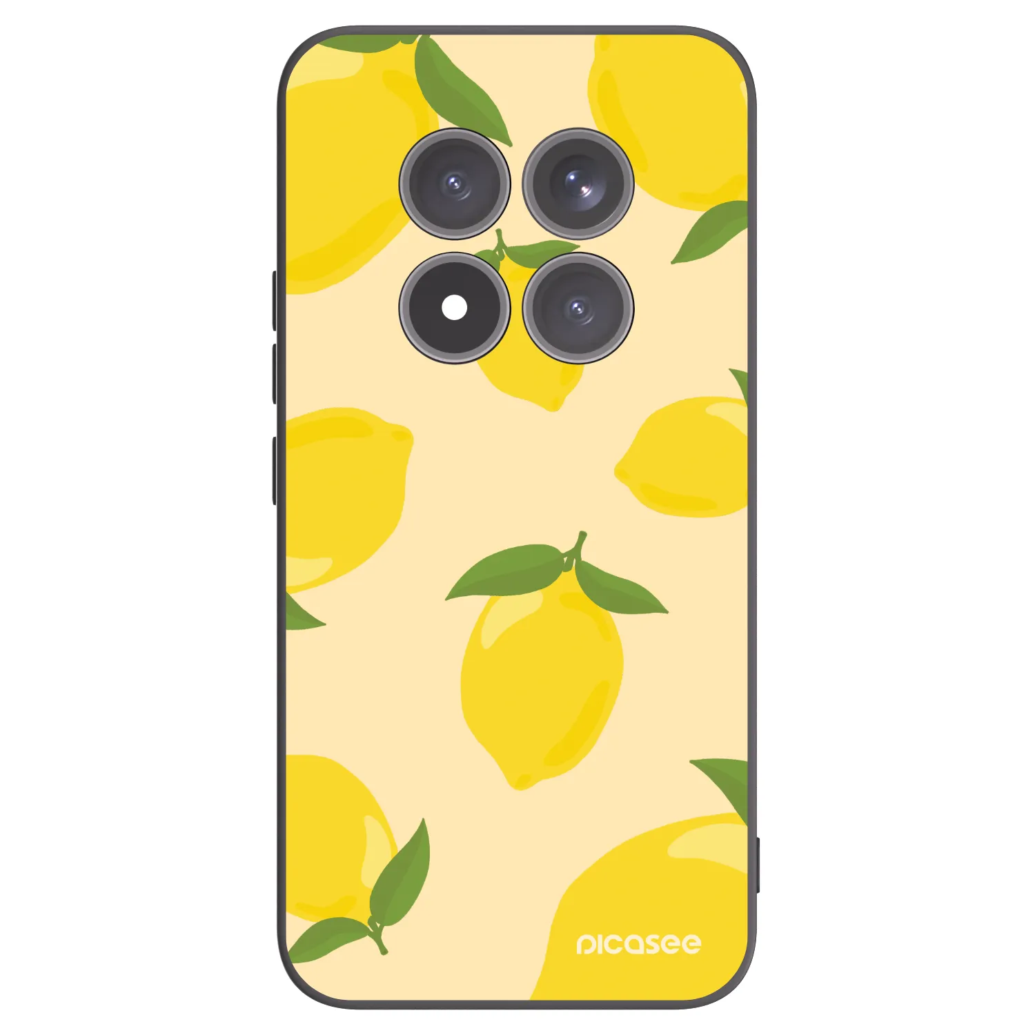 Picasee crna silikonska maskica za Xiaomi Redmi Note 15 Pro+ - Limoncella