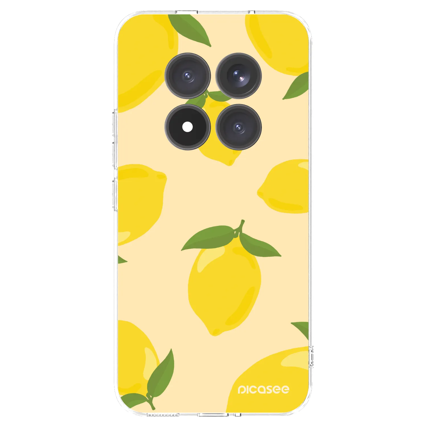 Picasee silikonska prozirna maskica za Xiaomi Redmi Note 15 Pro+ - Limoncella