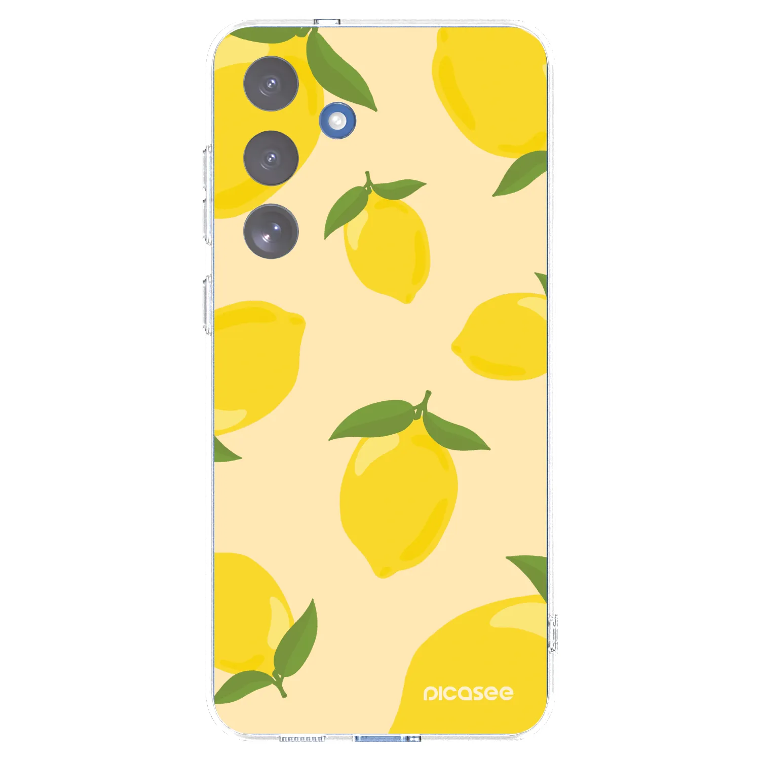 Picasee silikonska prozirna maskica za Samsung Galaxy S25 FE 5G - Limoncella