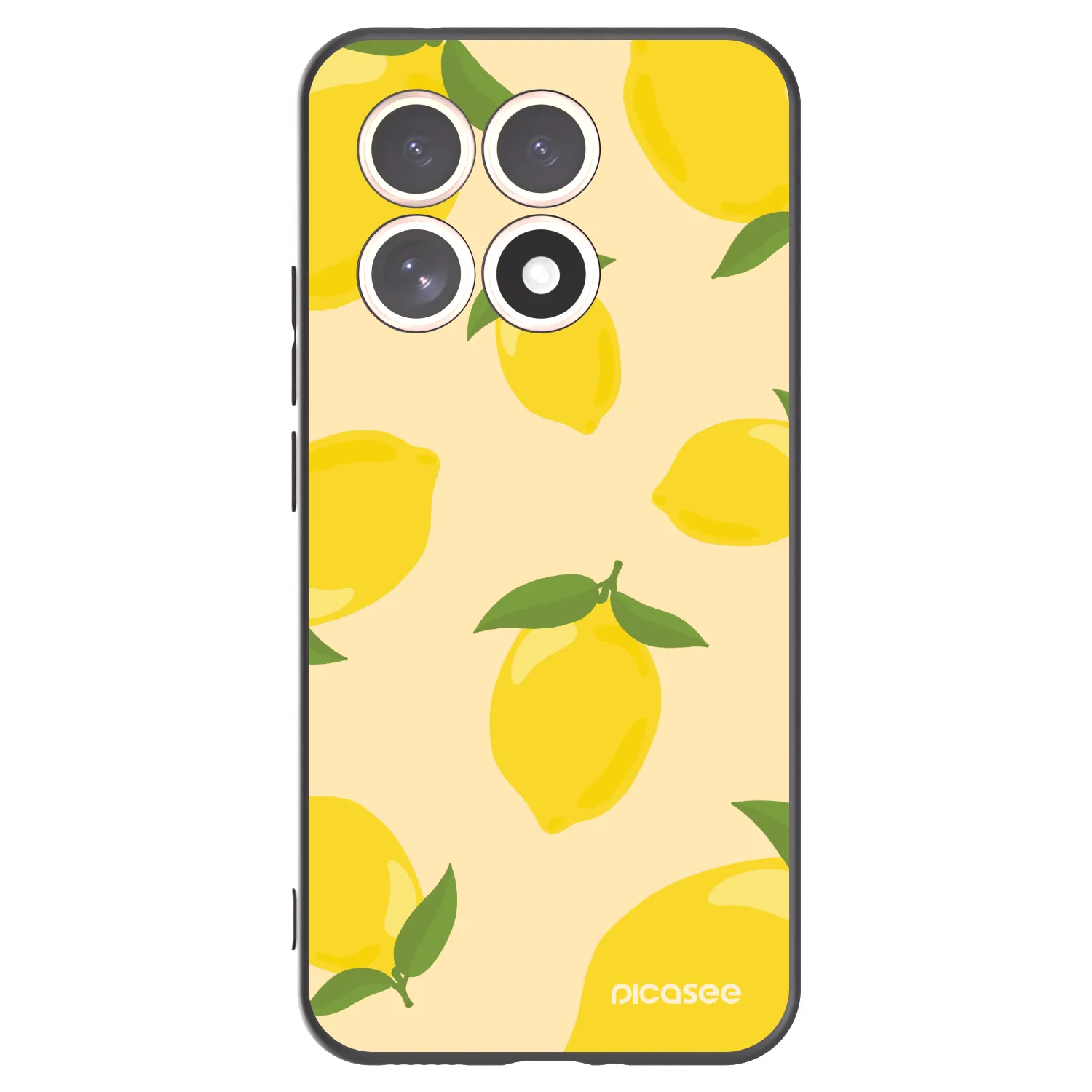 Picasee crna silikonska maskica za Xiaomi 15T - Limoncella