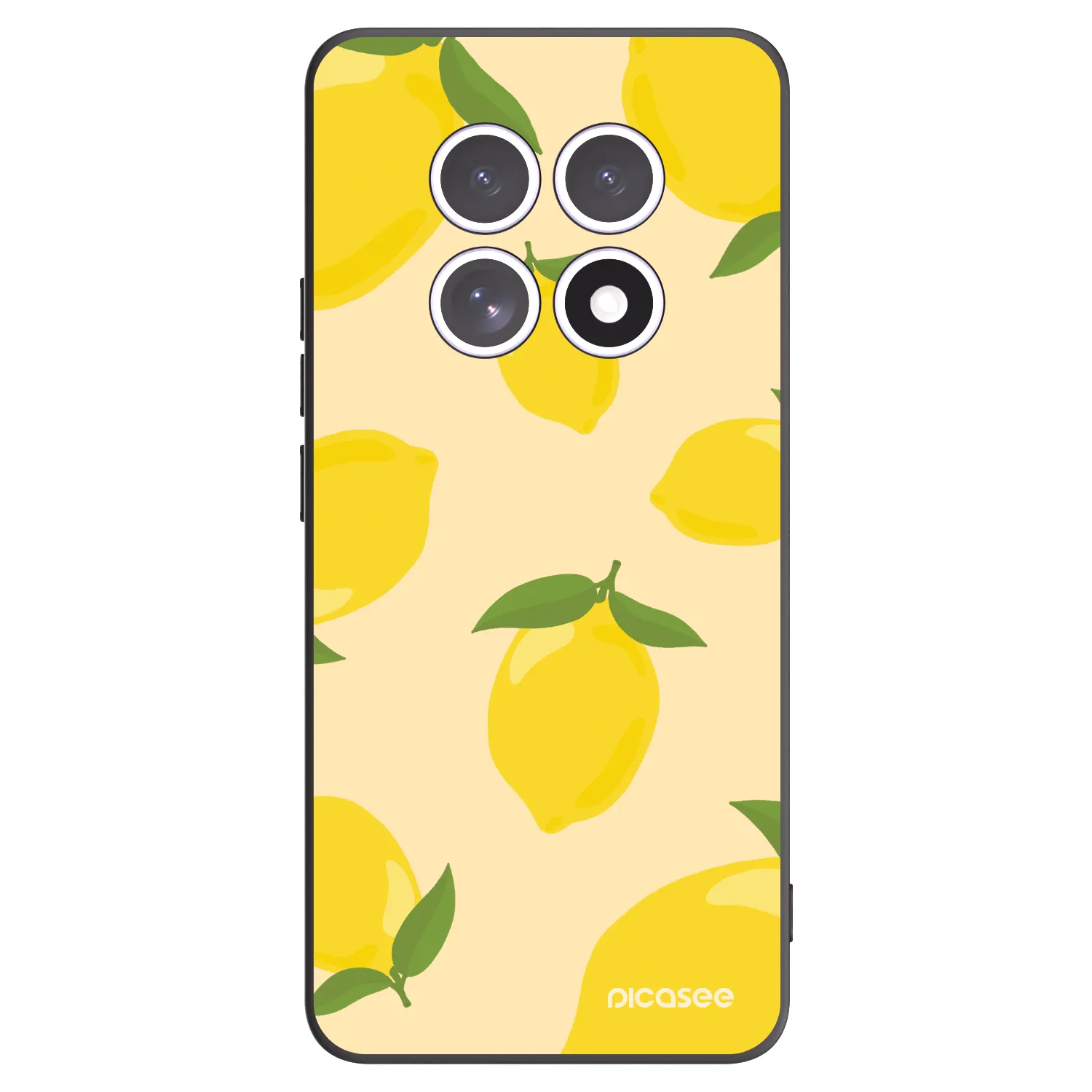 Picasee crna silikonska maskica za Xiaomi Redmi Note 15 4G - Limoncella