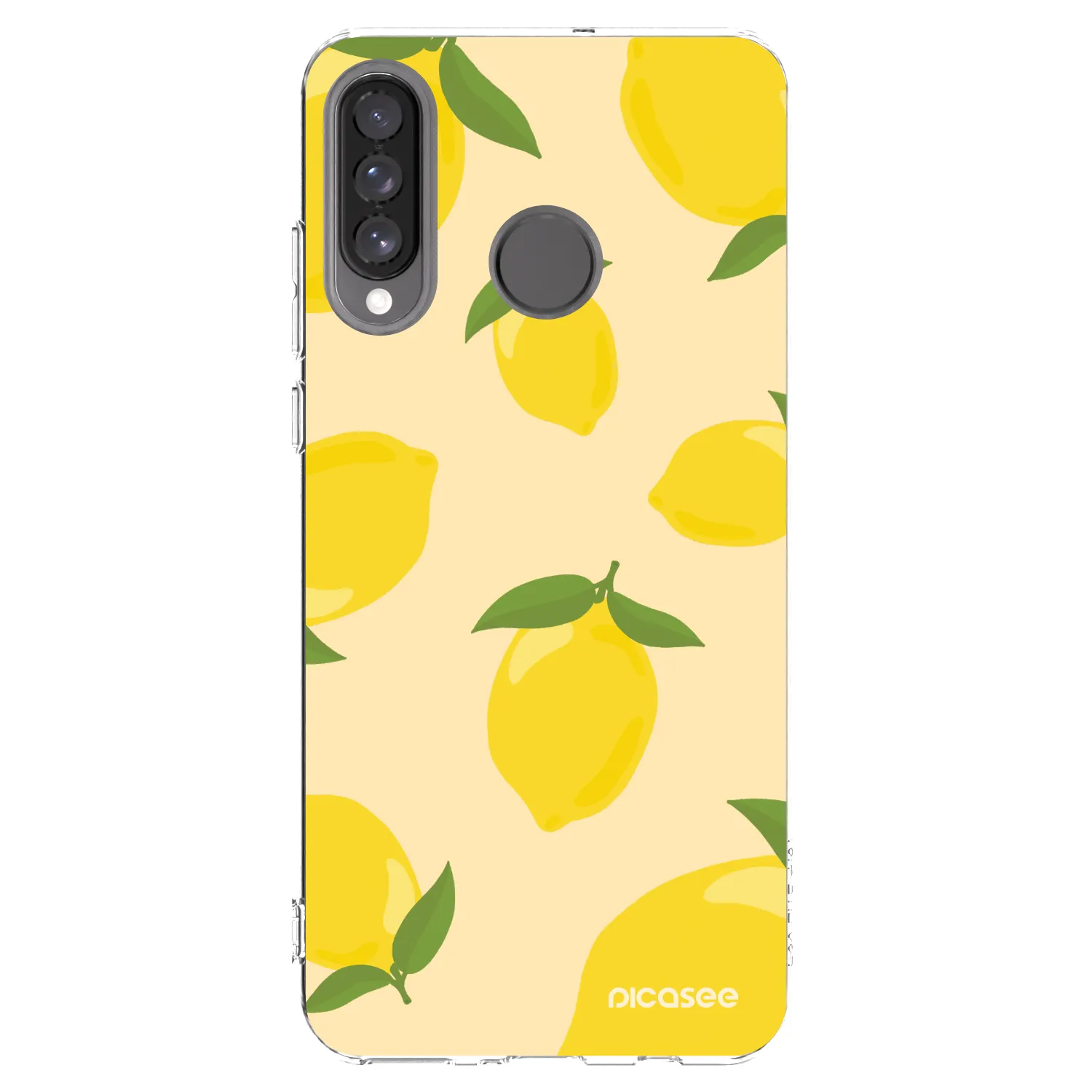 Picasee silikonska prozirna maskica za Huawei P30 Lite - Limoncella