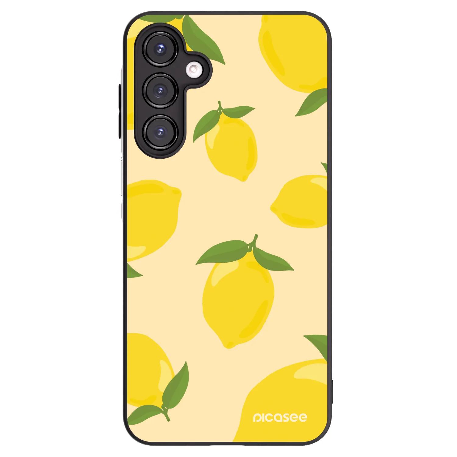Picasee crna silikonska maskica za Samsung Galaxy A16 4G - Limoncella