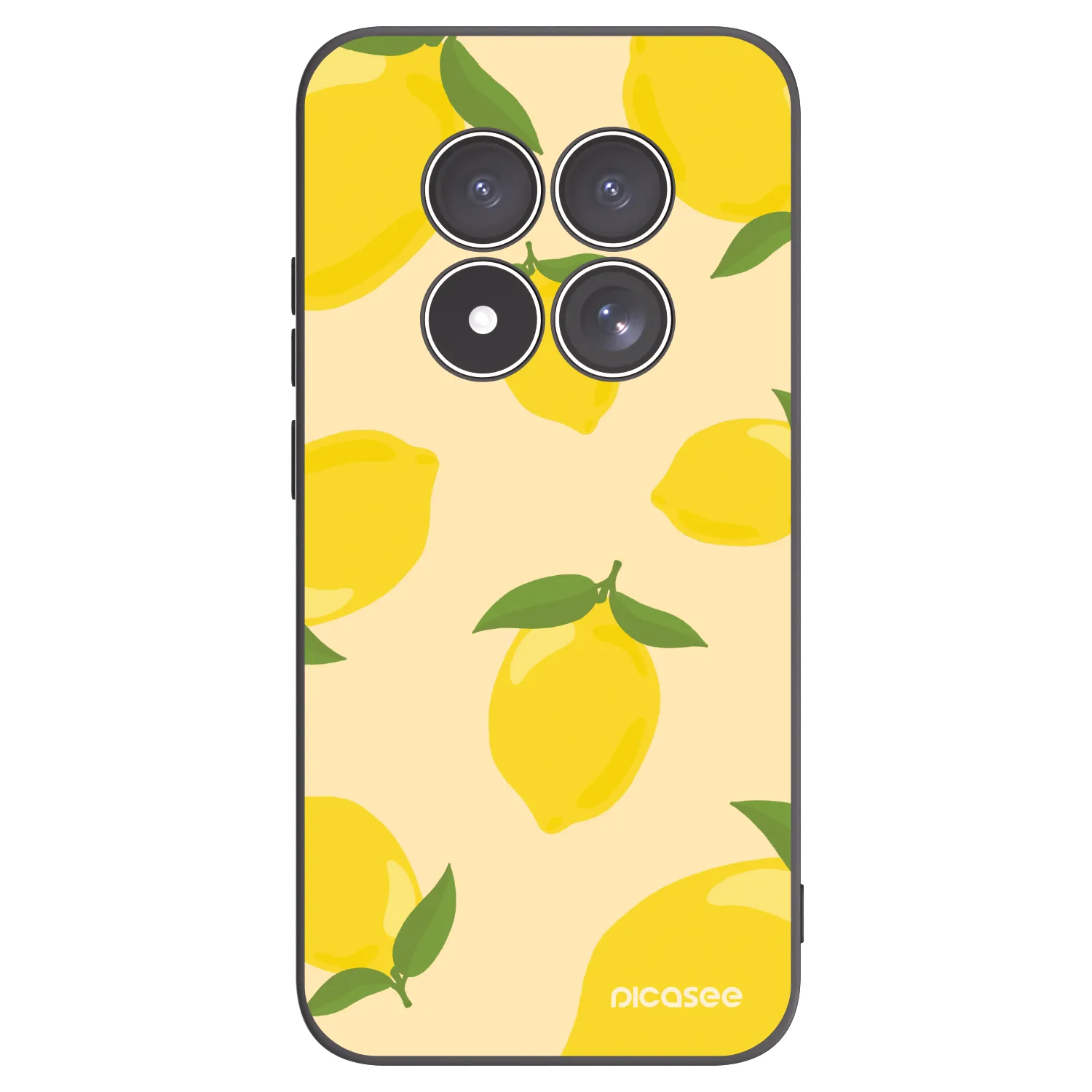 Picasee crna silikonska maskica za Xiaomi Redmi Note 15 Pro 5G - Limoncella