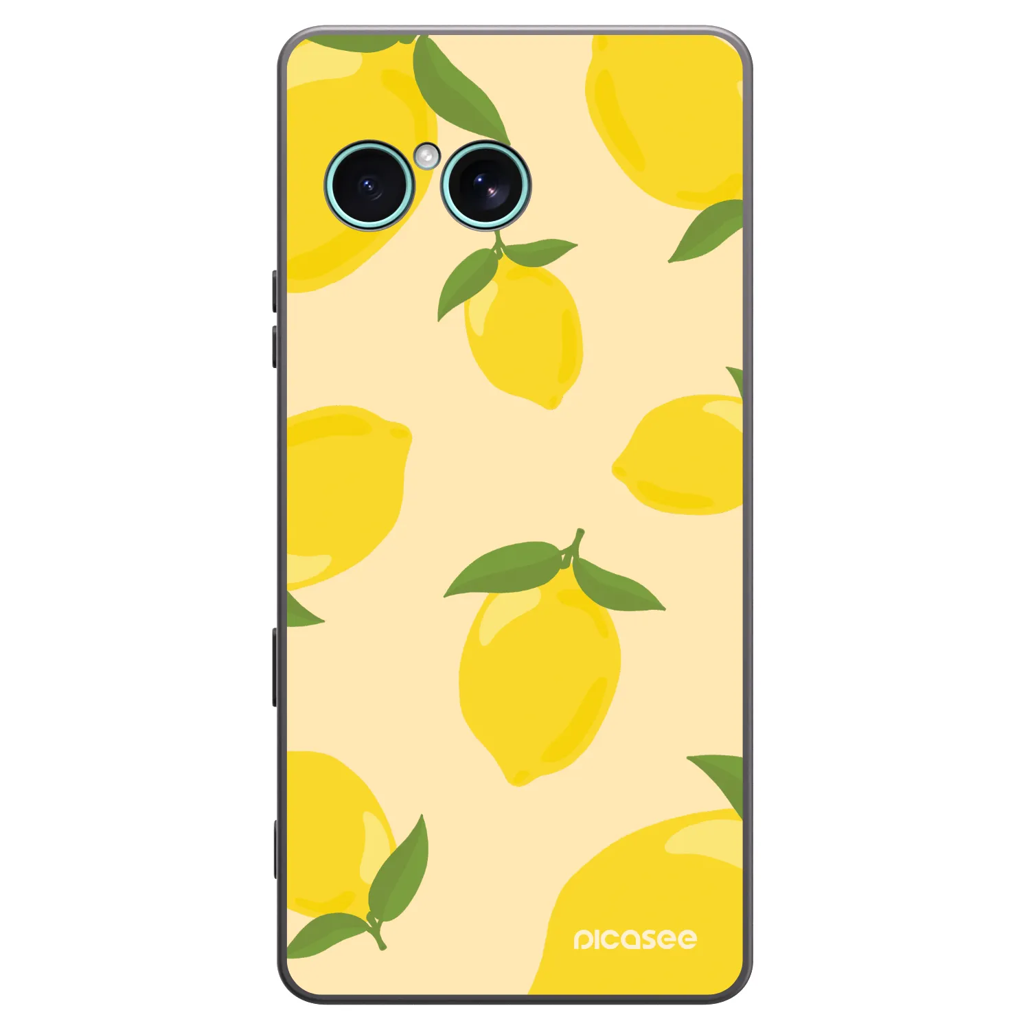 Picasee crna silikonska maskica za Sony Xperia 10 VII - Limoncella