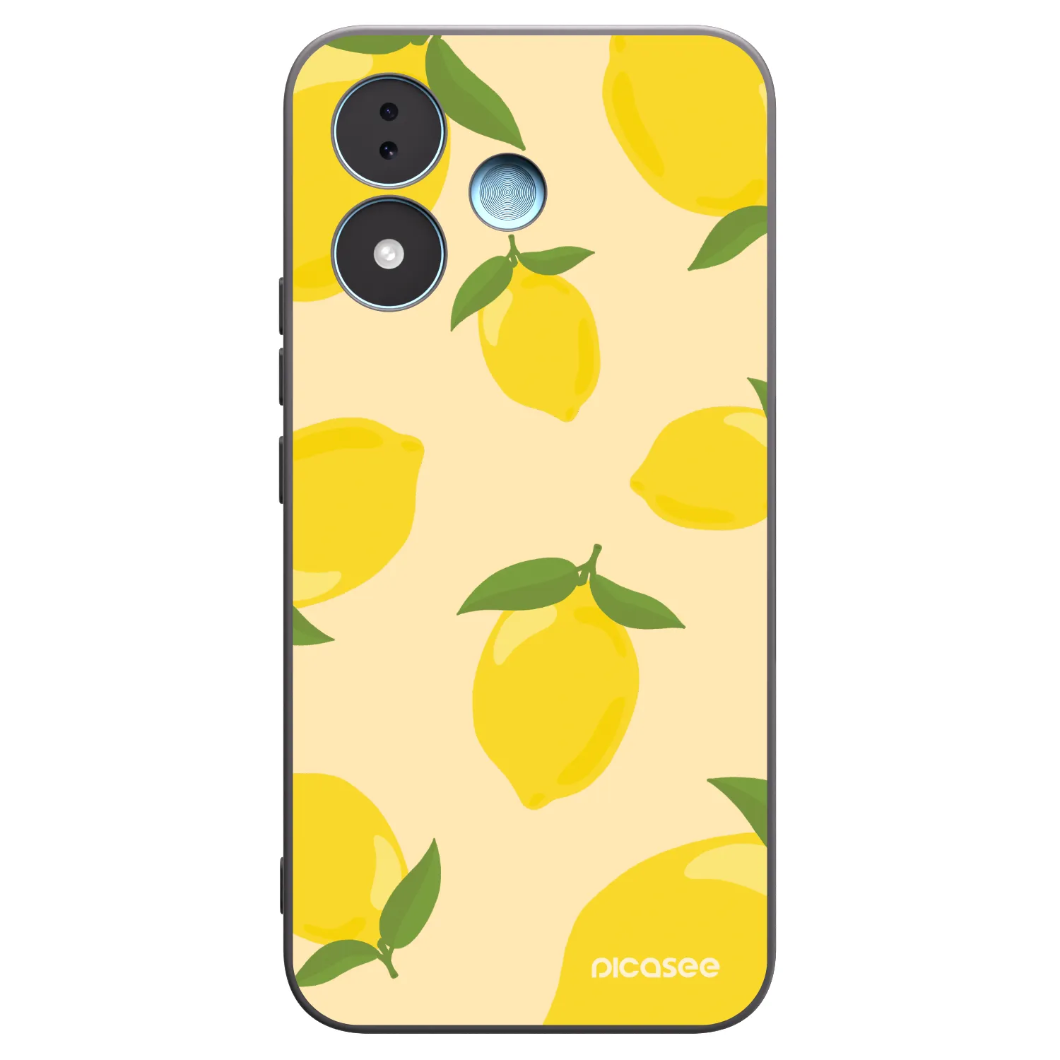 Picasee crna silikonska maskica za Xiaomi Redmi Note 17 5G - Limoncella