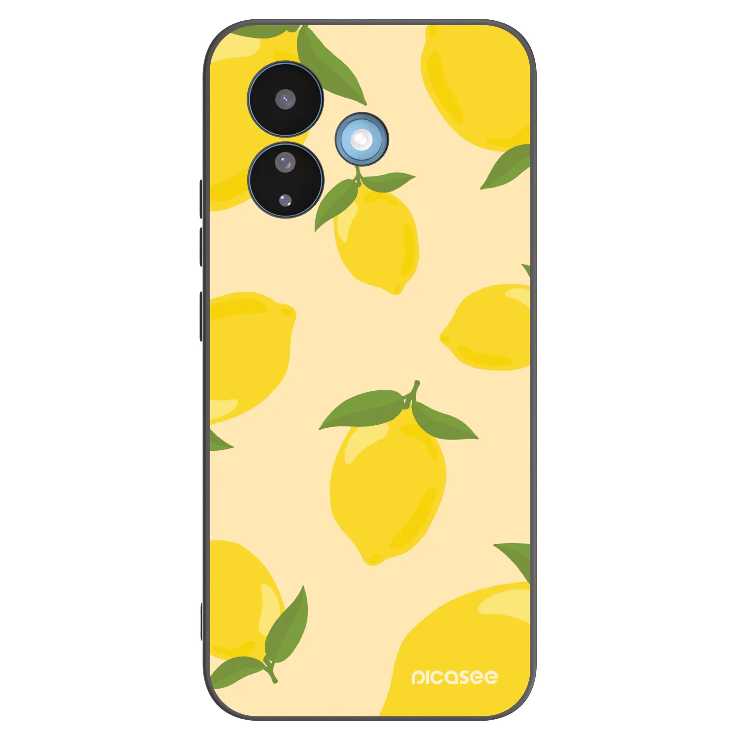 Picasee crna silikonska maskica za Xiaomi Redmi Note 17 Pro 5G - Limoncella