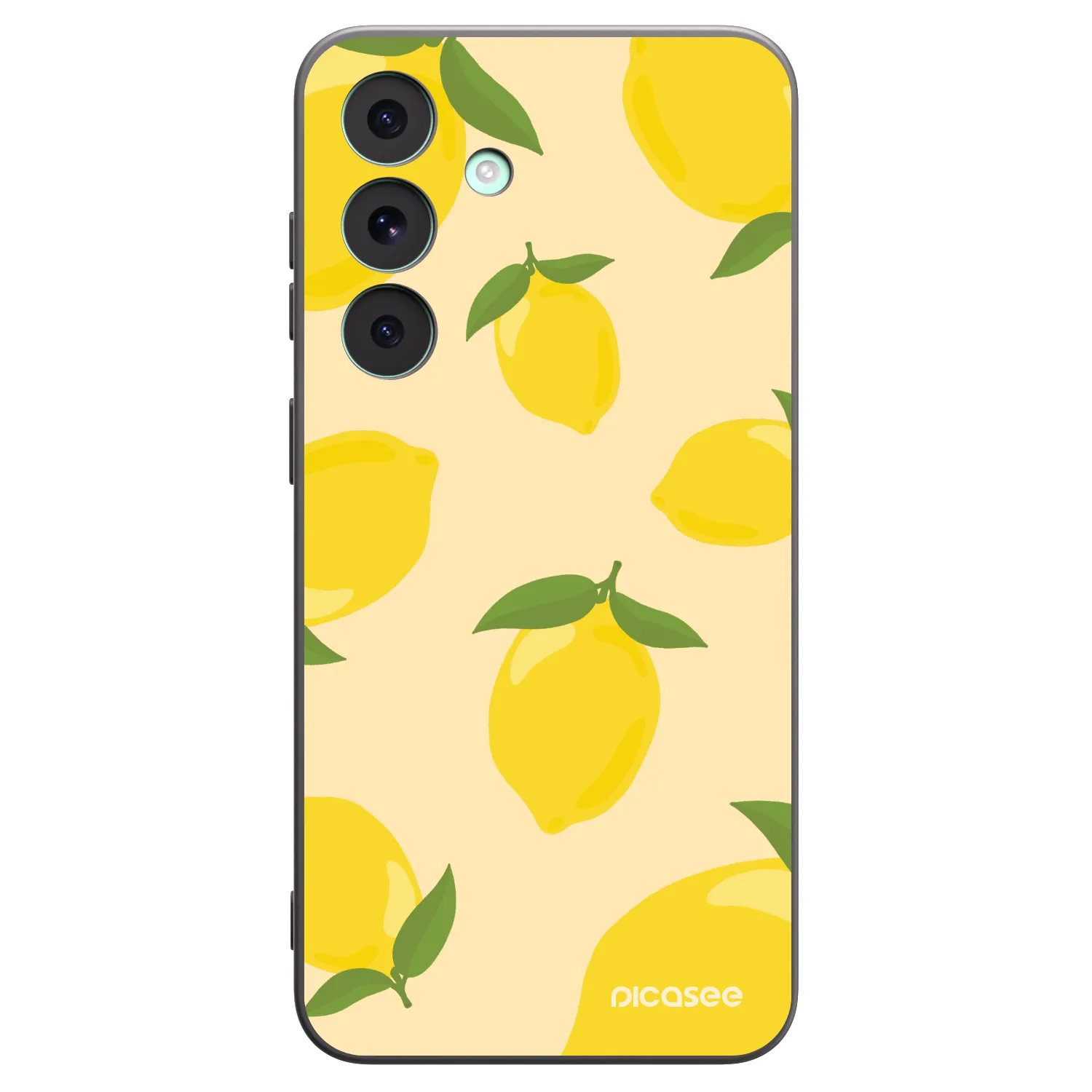 Picasee crna silikonska maskica za Samsung Galaxy S26 FE - Limoncella