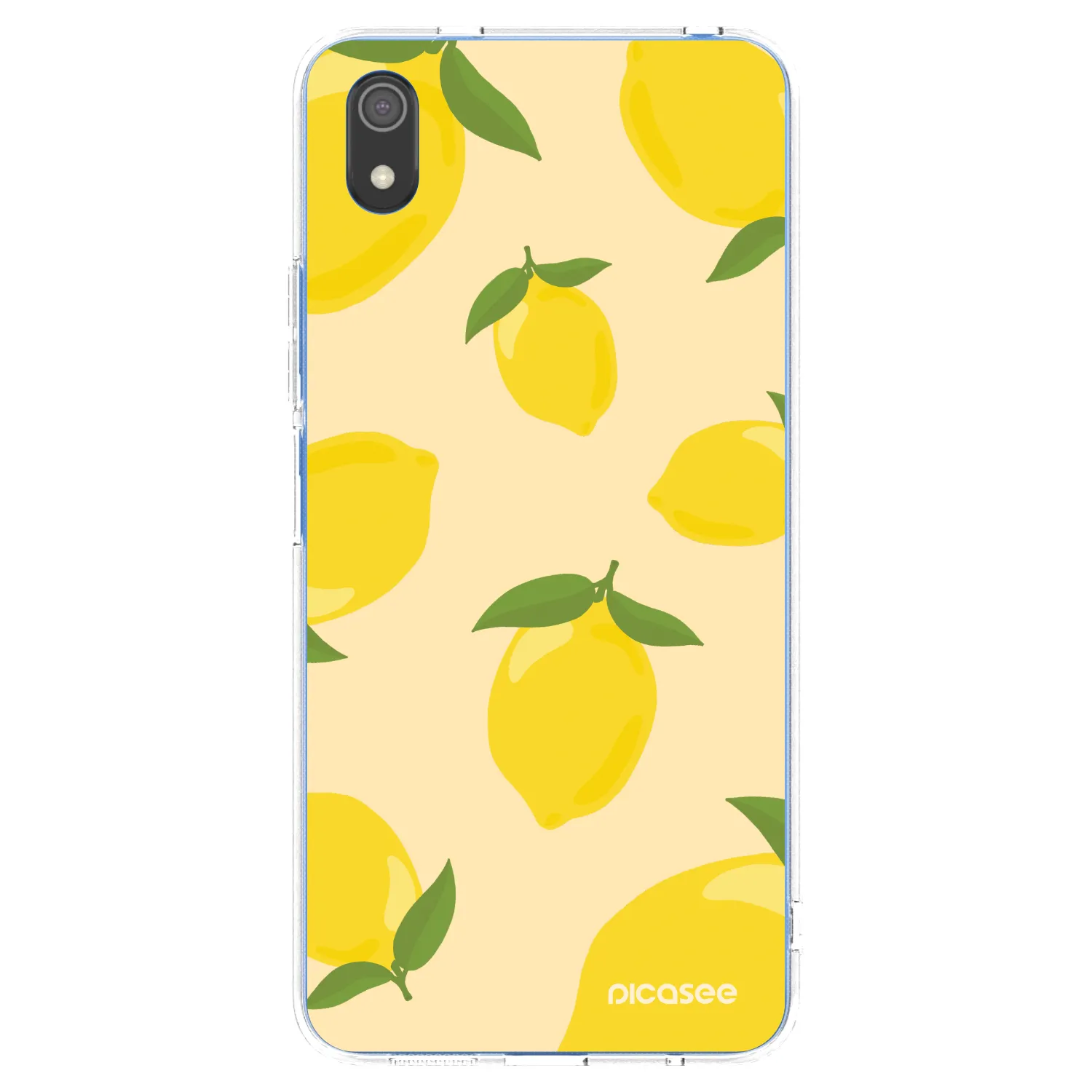 Picasee silikonska prozirna maskica za Xiaomi Redmi 7A - Limoncella