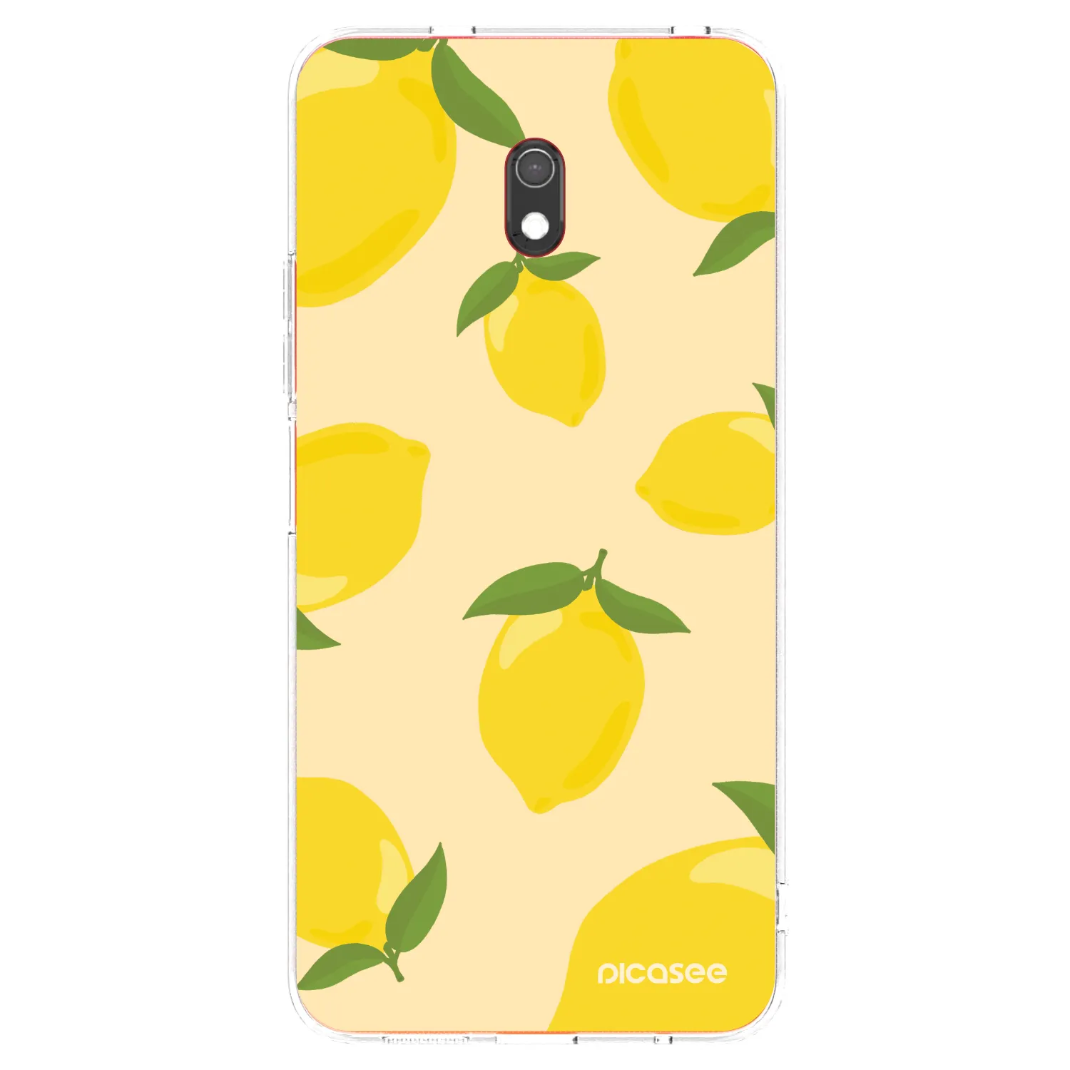 Picasee silikonska prozirna maskica za Xiaomi Redmi 8A - Limoncella