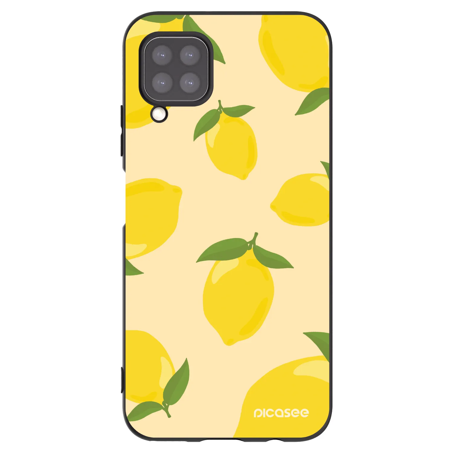 Picasee crna silikonska maskica za Huawei P40 Lite - Limoncella