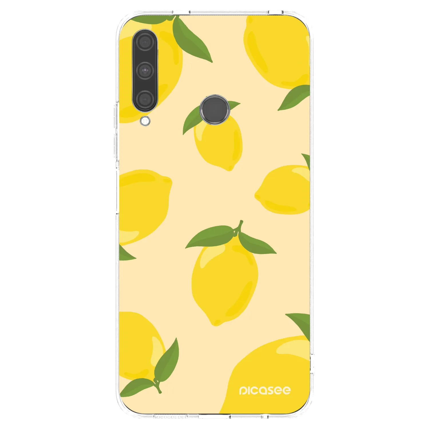 Picasee silikonska prozirna maskica za Huawei P40 Lite E - Limoncella