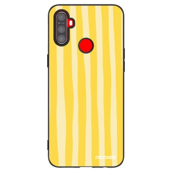 Maskica za Realme C3 - Lines lemon