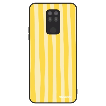 Maskica za Xiaomi Redmi Note 9 - Lines lemon