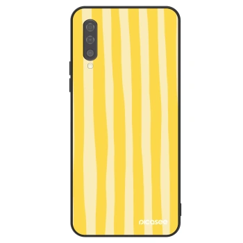Maskica za Samsung Galaxy A50 A505F - Lines lemon