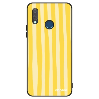 Maskica za Huawei P20 Lite - Lines lemon