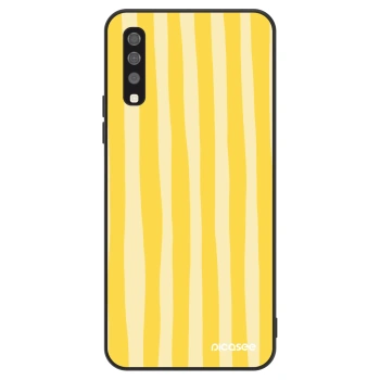 Maskica za Samsung Galaxy A70 A705F - Lines lemon
