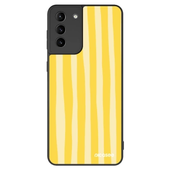 Maskica za Samsung Galaxy S21+ 5G G996F - Lines lemon