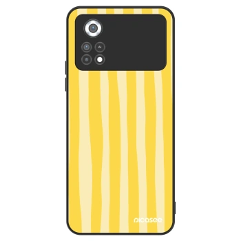 Maskica za Xiaomi Poco X4 Pro 5G - Lines lemon