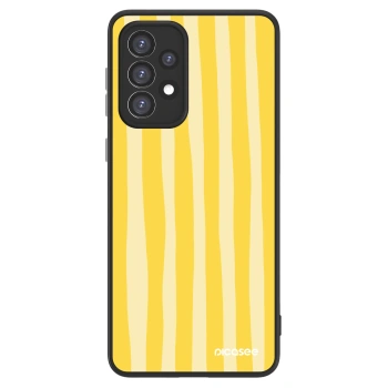 Picasee ULTIMATE CASE za Samsung Galaxy A33 5G A336 - Lines lemon