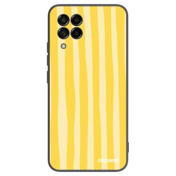 Maskica za Samsung Galaxy M53 5G - Lines lemon