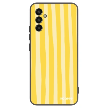 Maskica za Samsung Galaxy M13 M135F - Lines lemon