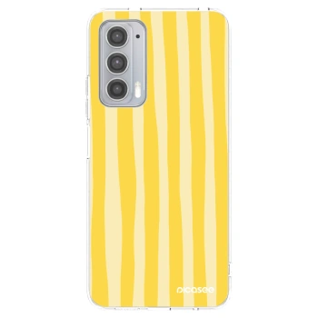 Maskica za Motorola Edge 20 - Lines lemon