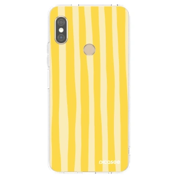 Maskica za Xiaomi Redmi Note 5 Global - Lines lemon