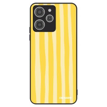 Maskica za Xiaomi Redmi 12 4G - Lines lemon